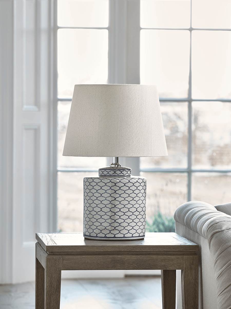 Photo of Blue maroq table lamp