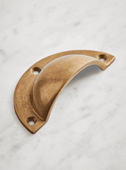 Cup Handle - Antique Brass