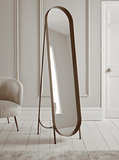 Brushed Gold Full Length Mirror