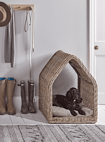 Rattan Pet House  - Large