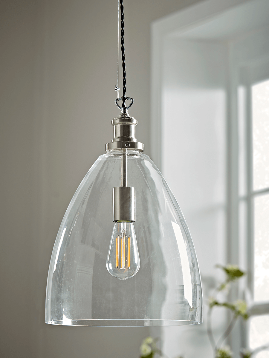 

Glass Dome Pendant - Large