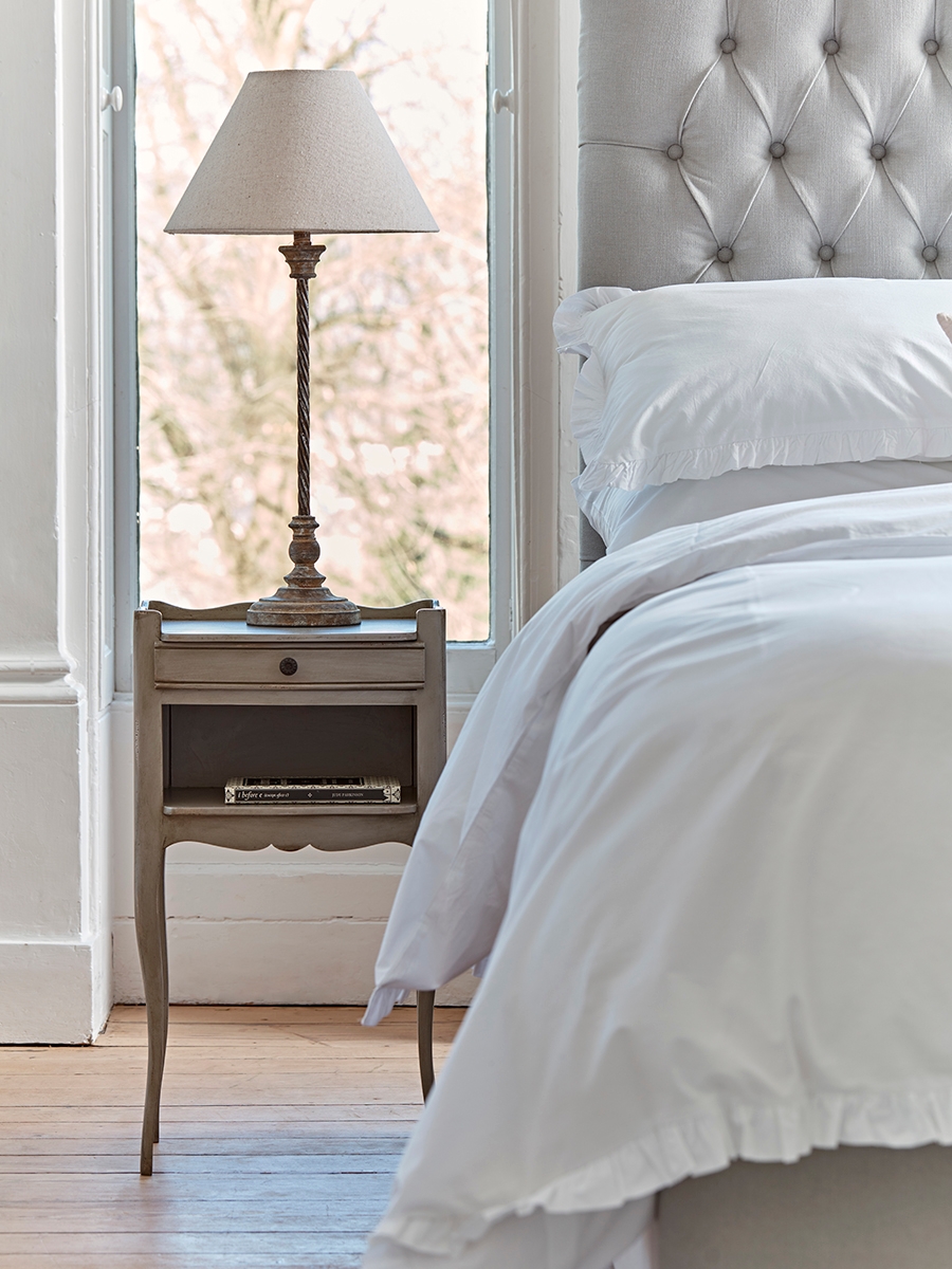 Normandie Slim Bedside Table