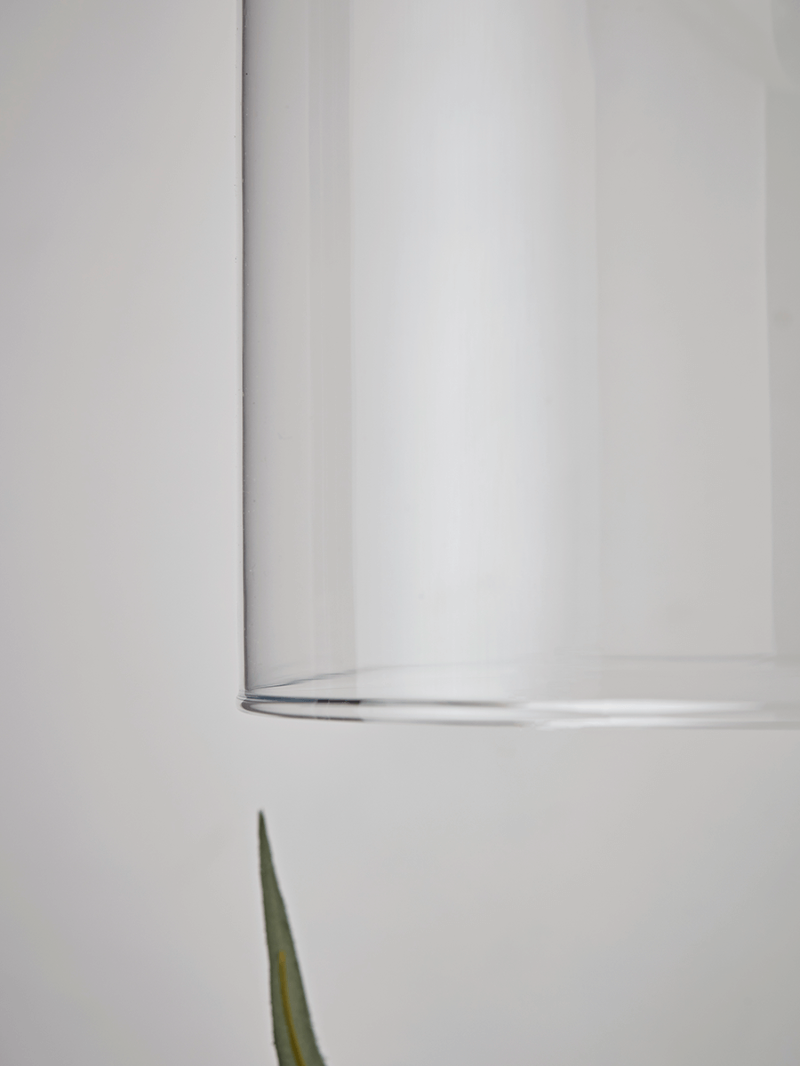Glass Pendant Wall Light
