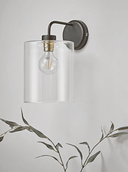 Glass Pendant Wall Light