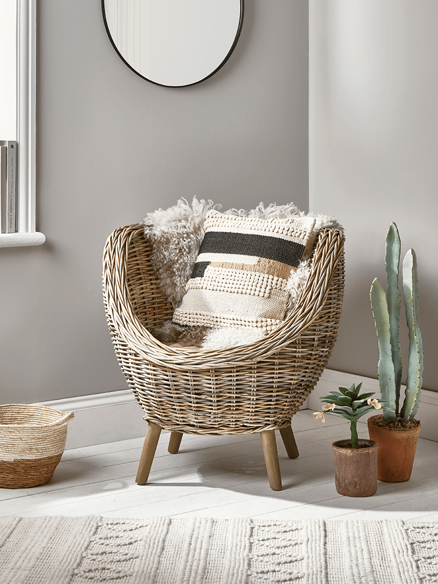 Photo of Round rattan tub chair