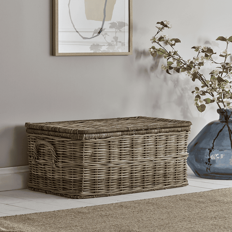 Wicker online toy chest