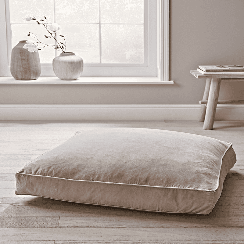 Floor cushion velvet sale