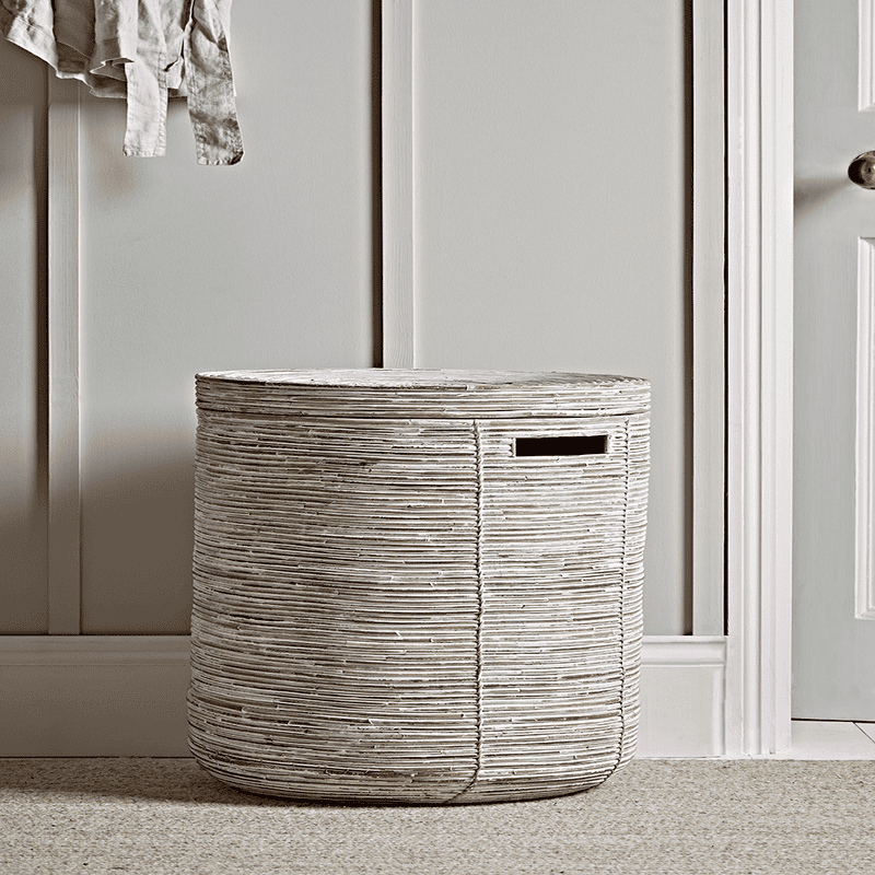 Round deals laundry basket