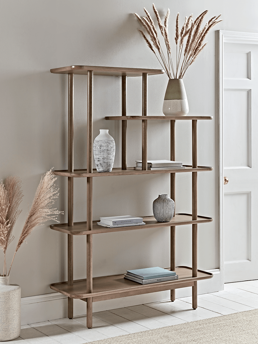 Photo of Fjord oak display shelf