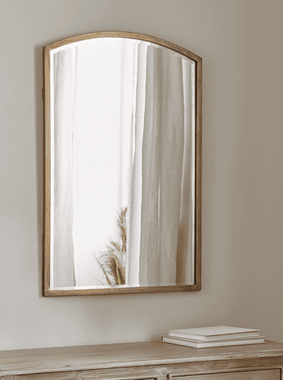 Antique Gold Arch Top - Wall Mirror