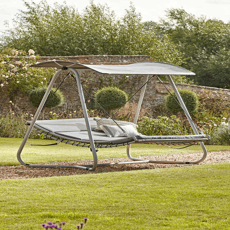 Swinging garden lounger cheap