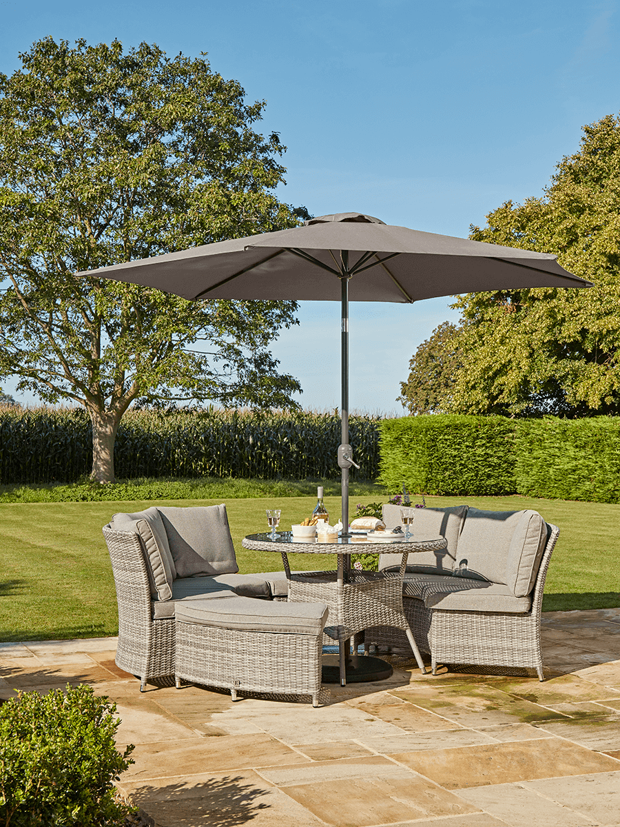 

Tilting Parasol Set - Taupe