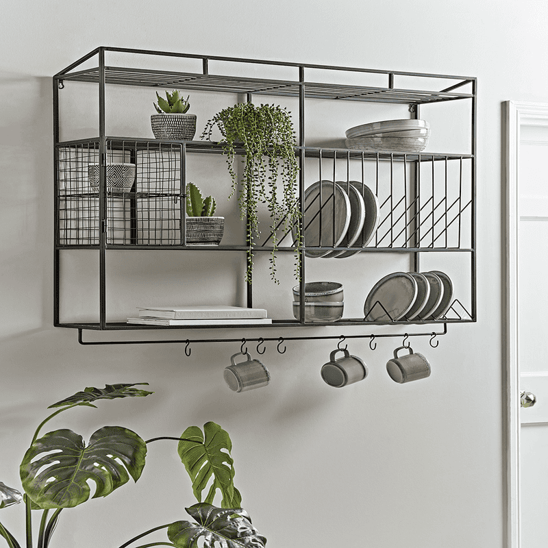 Metal clearance wall unit