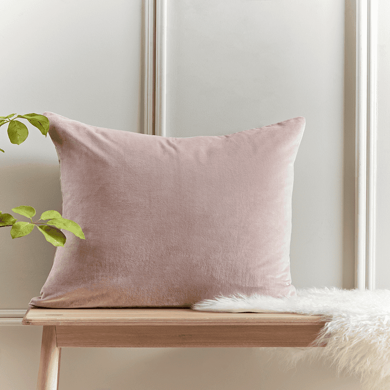 Blush linen cushion outlet