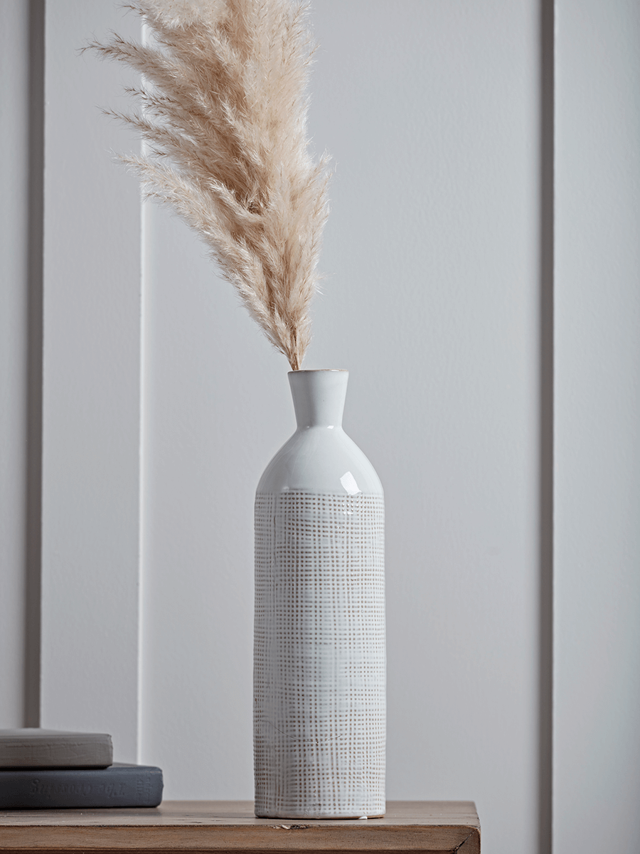

Textured Column Vase