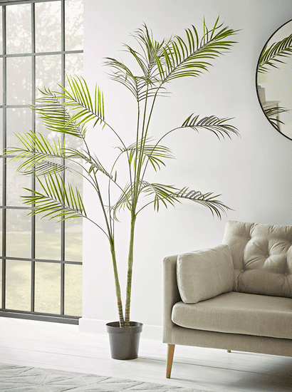 Faux Potted Butterfly Palm