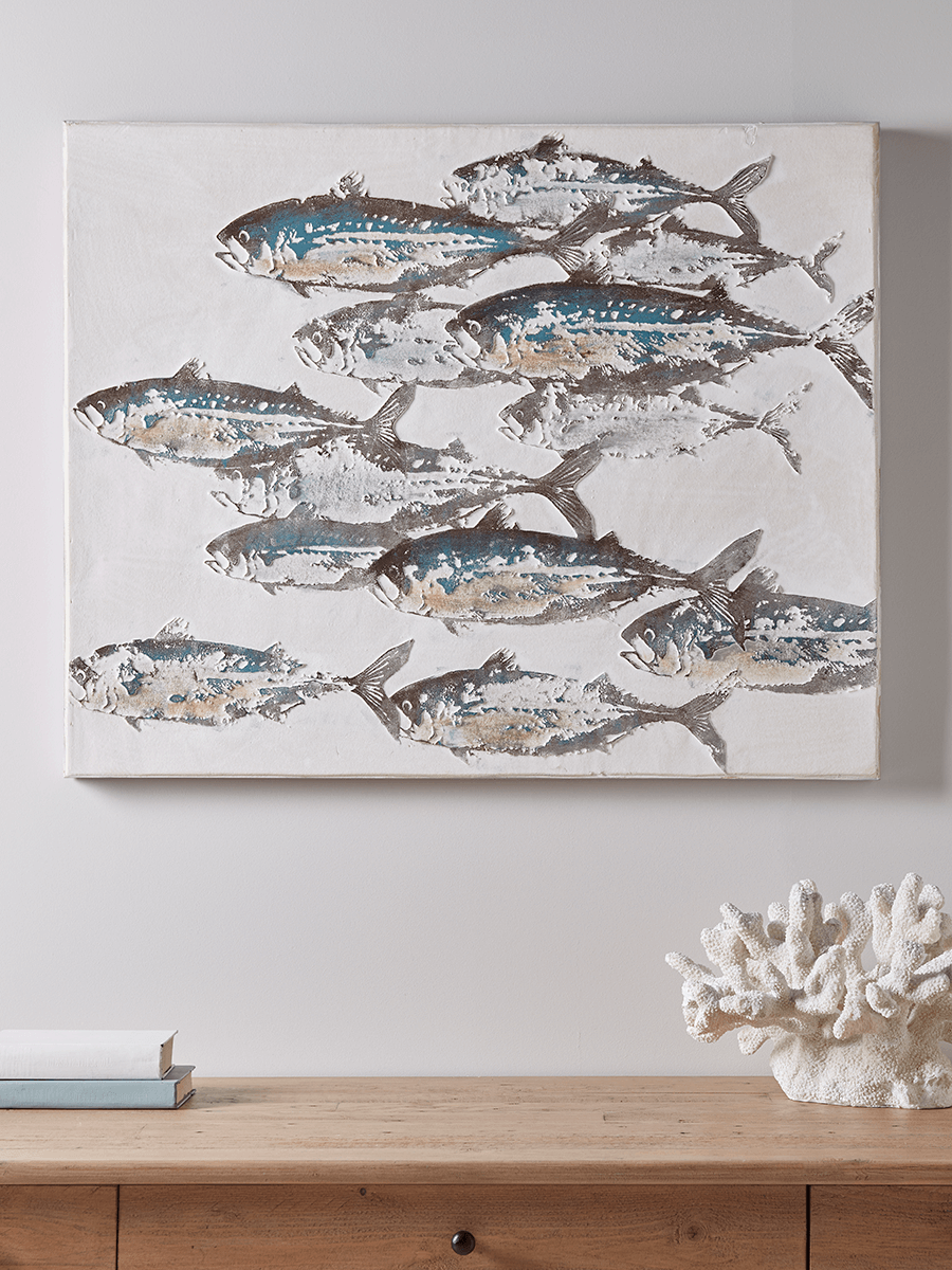 

Shoal of Fish Canvas