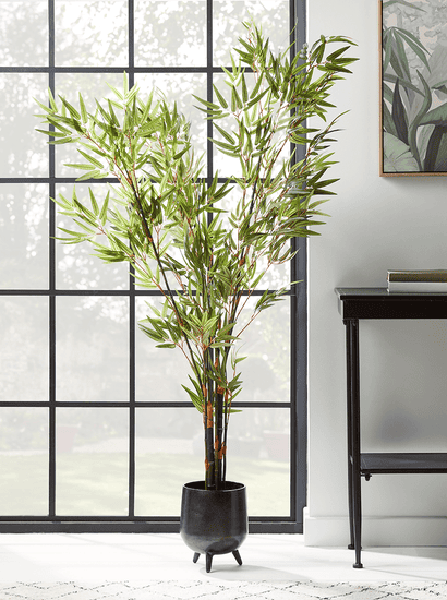 Faux Potted Bamboo