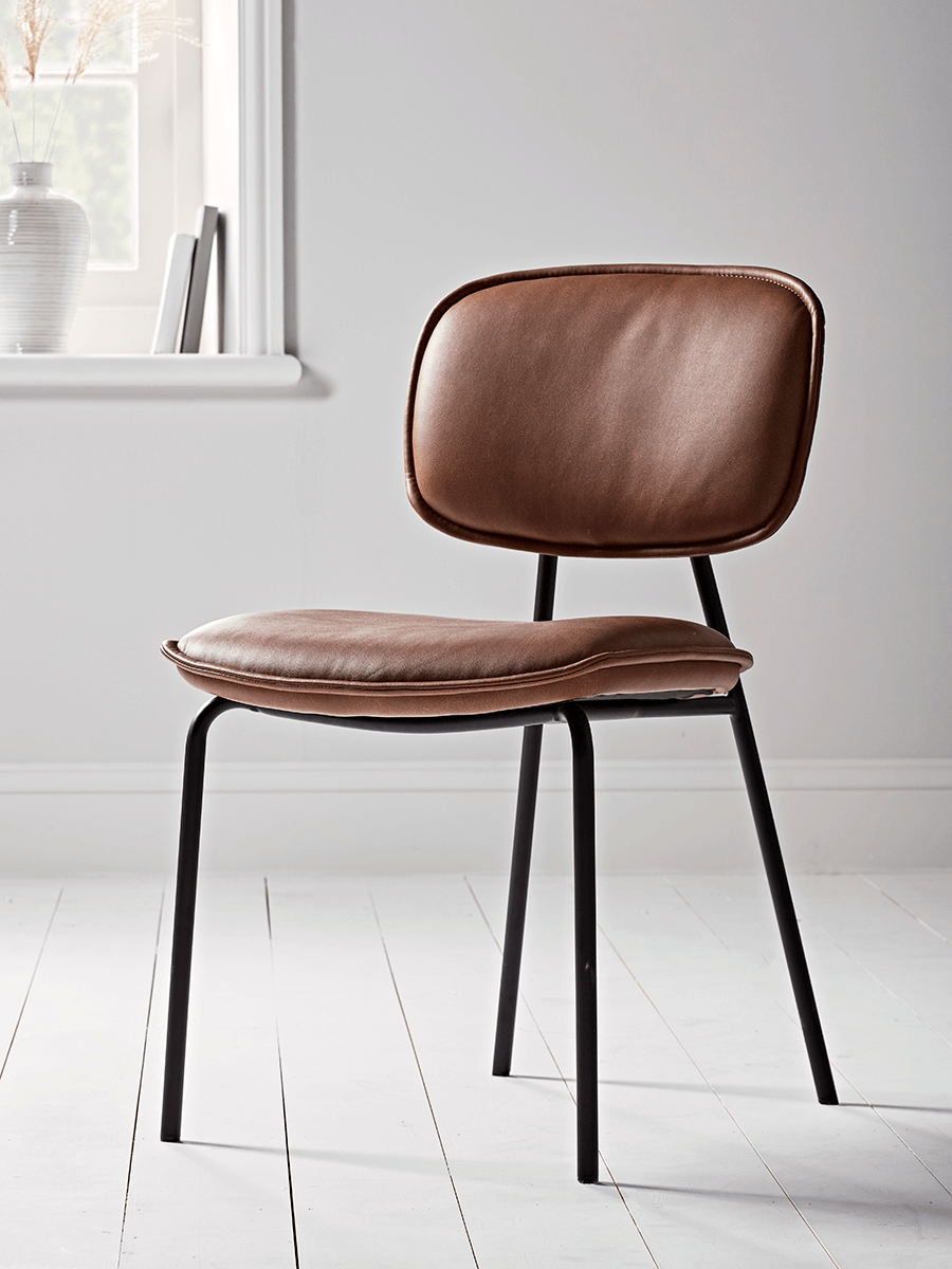 

Two Mason Dining Chairs - Tan