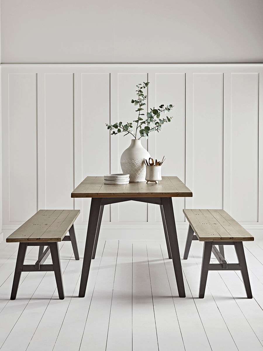 Product photograph of Salcombe Dining Table - Rectangular from Cox and Cox