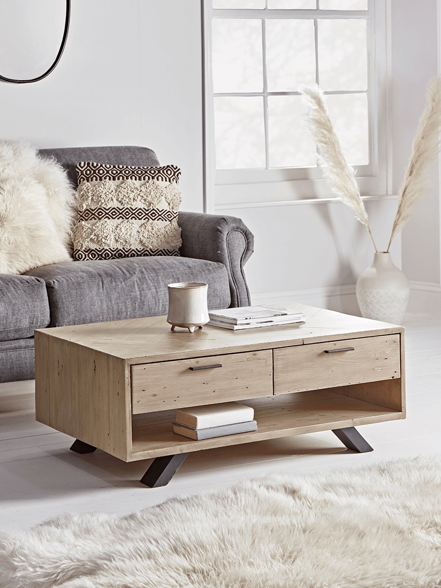 Product photograph of Salcombe Coffee Table from Cox and Cox