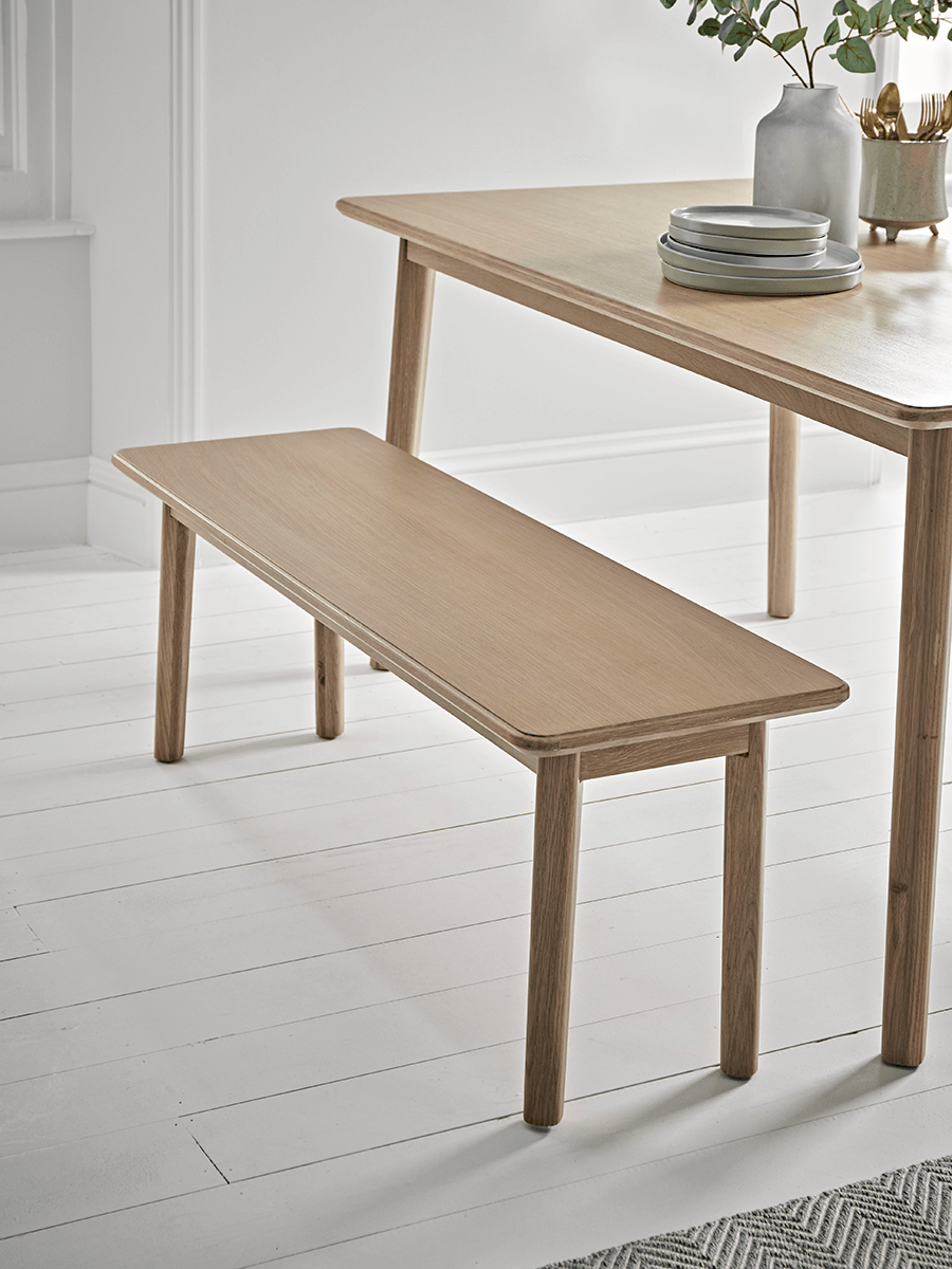 Photo of Oslo oak long bench