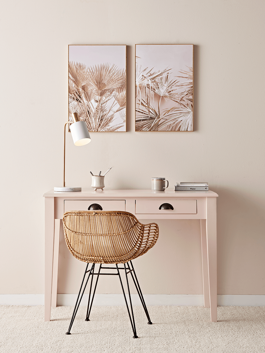 

Inga Desk - Blush
