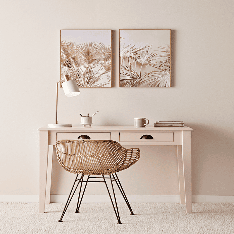 Blush pink outlet desk