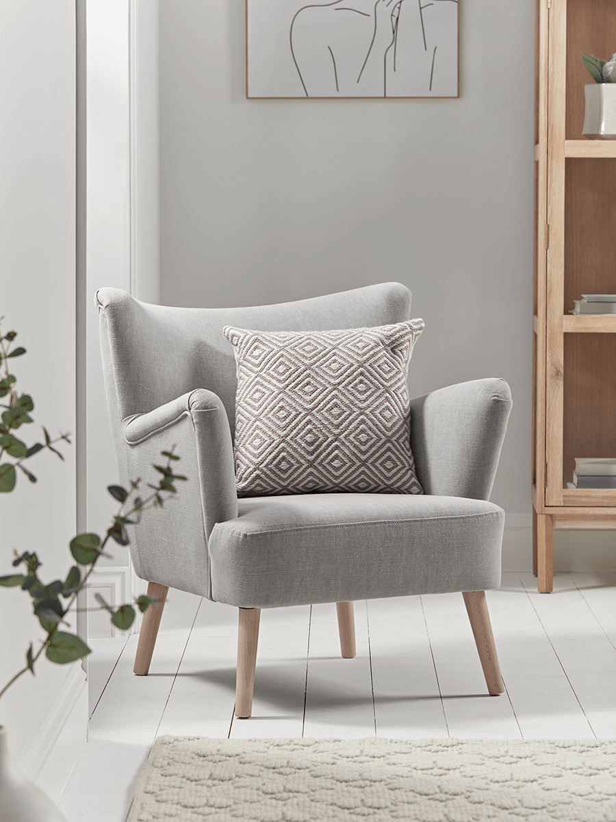 

Mads Armchair - Soft Grey