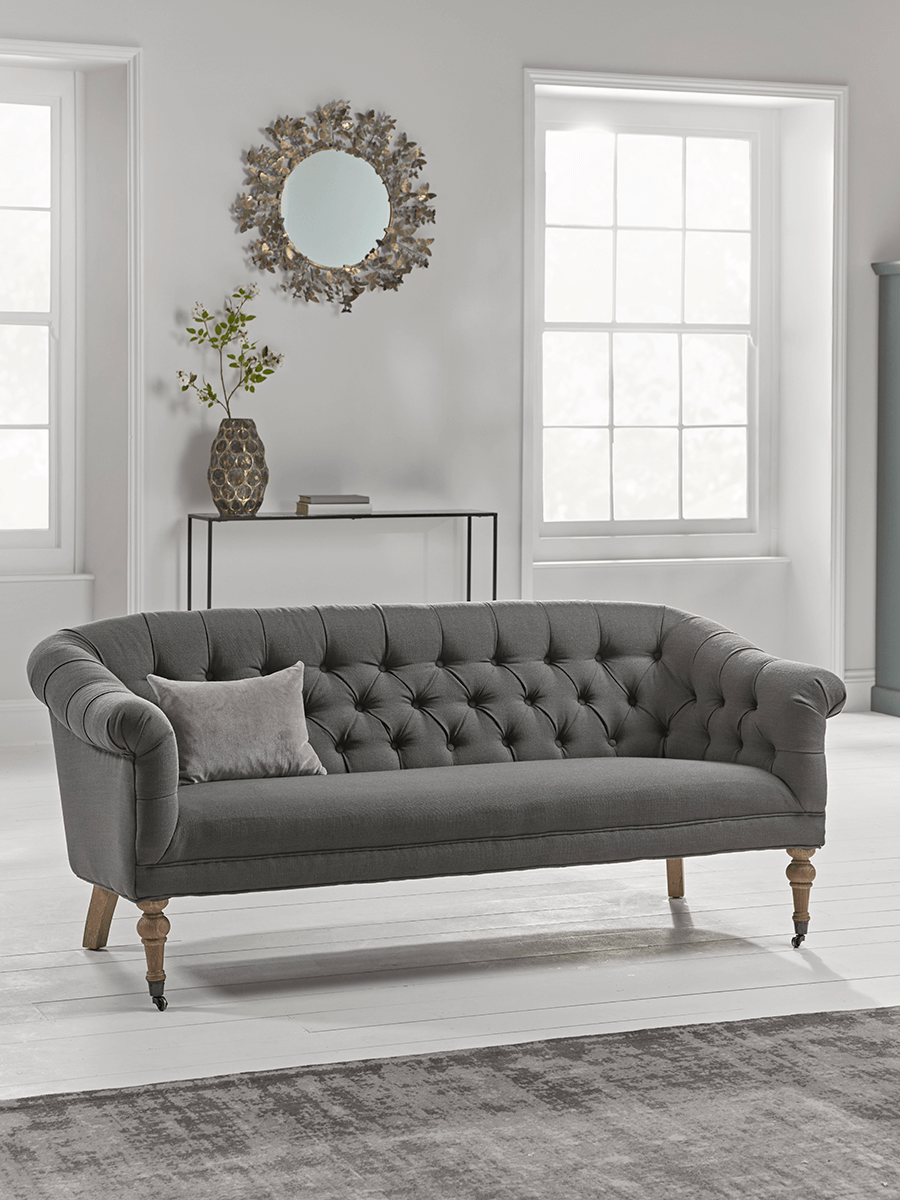 Product photograph of Etoile Sofa - Grey from Cox and Cox