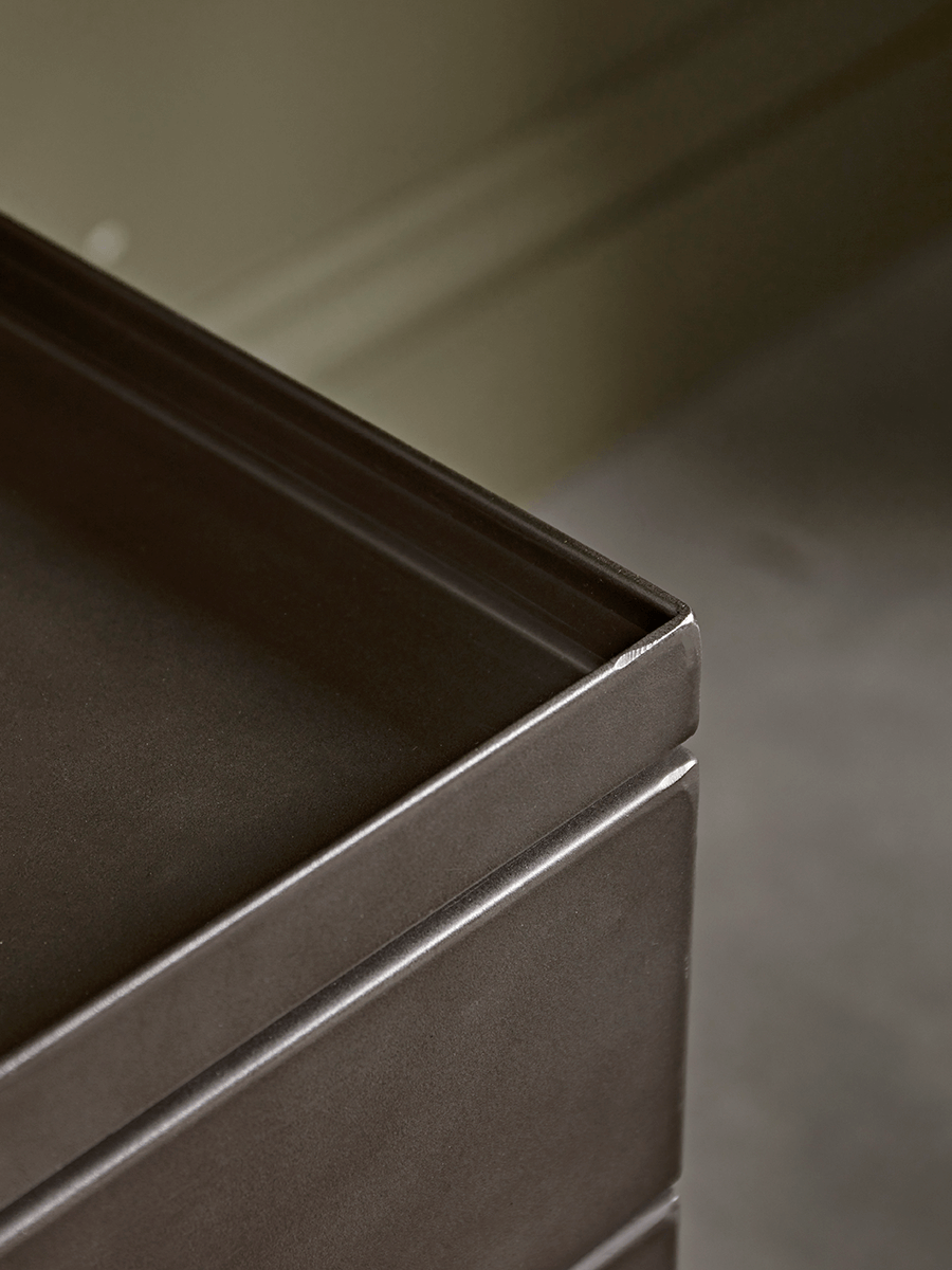 Product photograph of Newark Storage Cabinet from Cox and Cox.