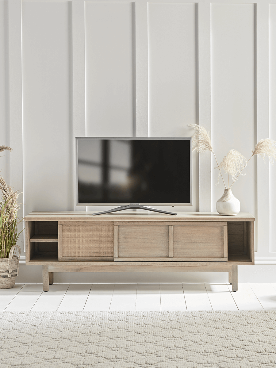 Product photograph of Boren Media Unit from Cox and Cox.