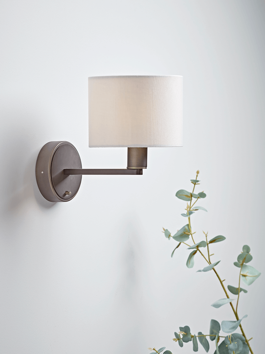 

Brushed Bronze Wall Light