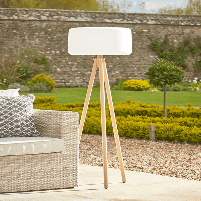 Solar on sale tripod lamp