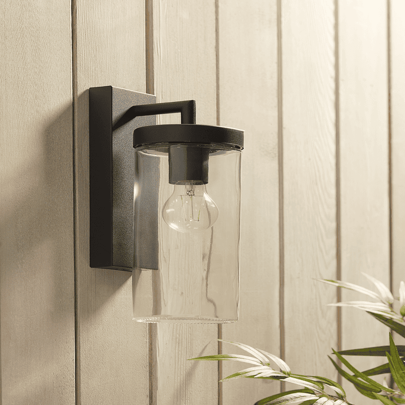Slim outdoor outlet wall lights
