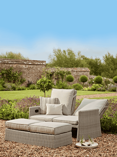 Double reclining sales patio swing