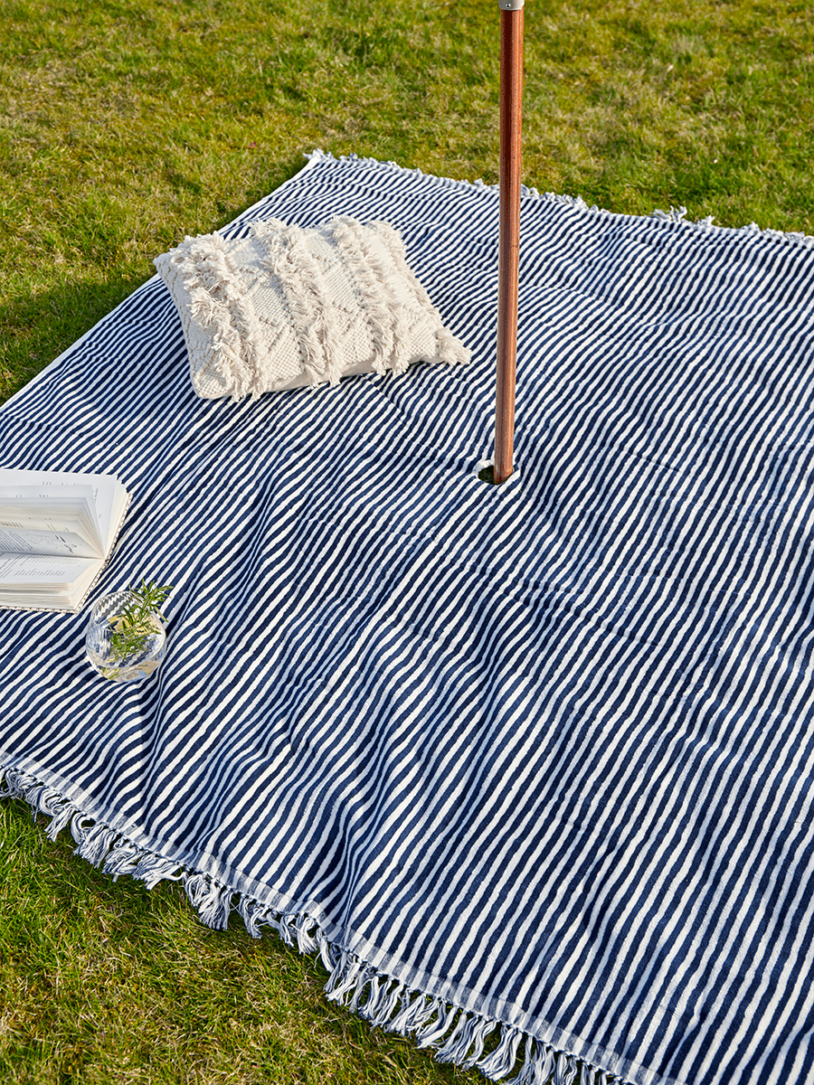 

Parasol Blanket - Blue Stripe