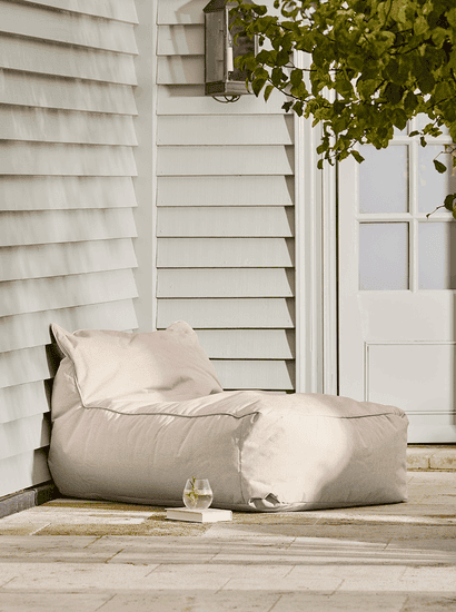 Garden bean bag on sale lounger