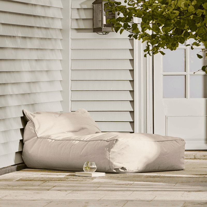 Indoor Outdoor Beanbag Lounger Soft Blush