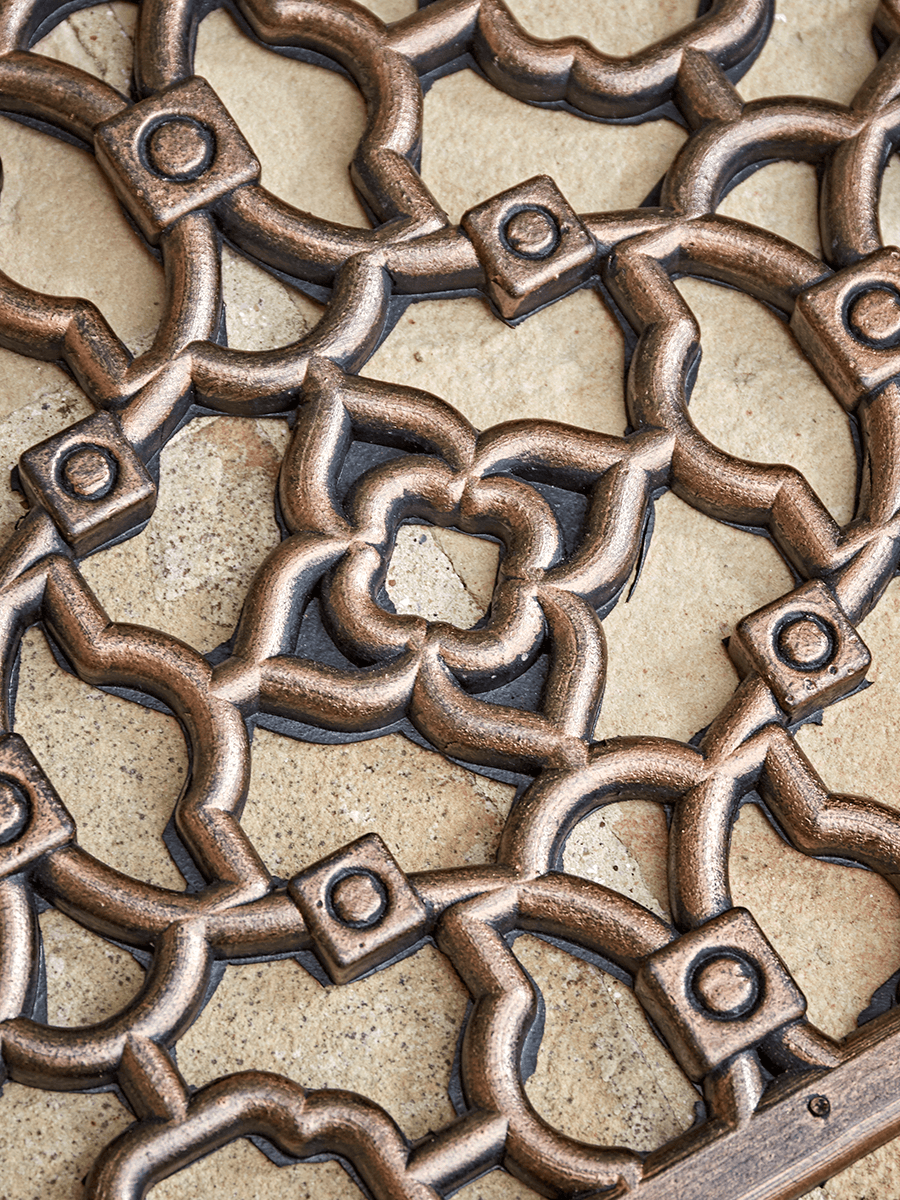 Maroq Golden Rubber Doormat