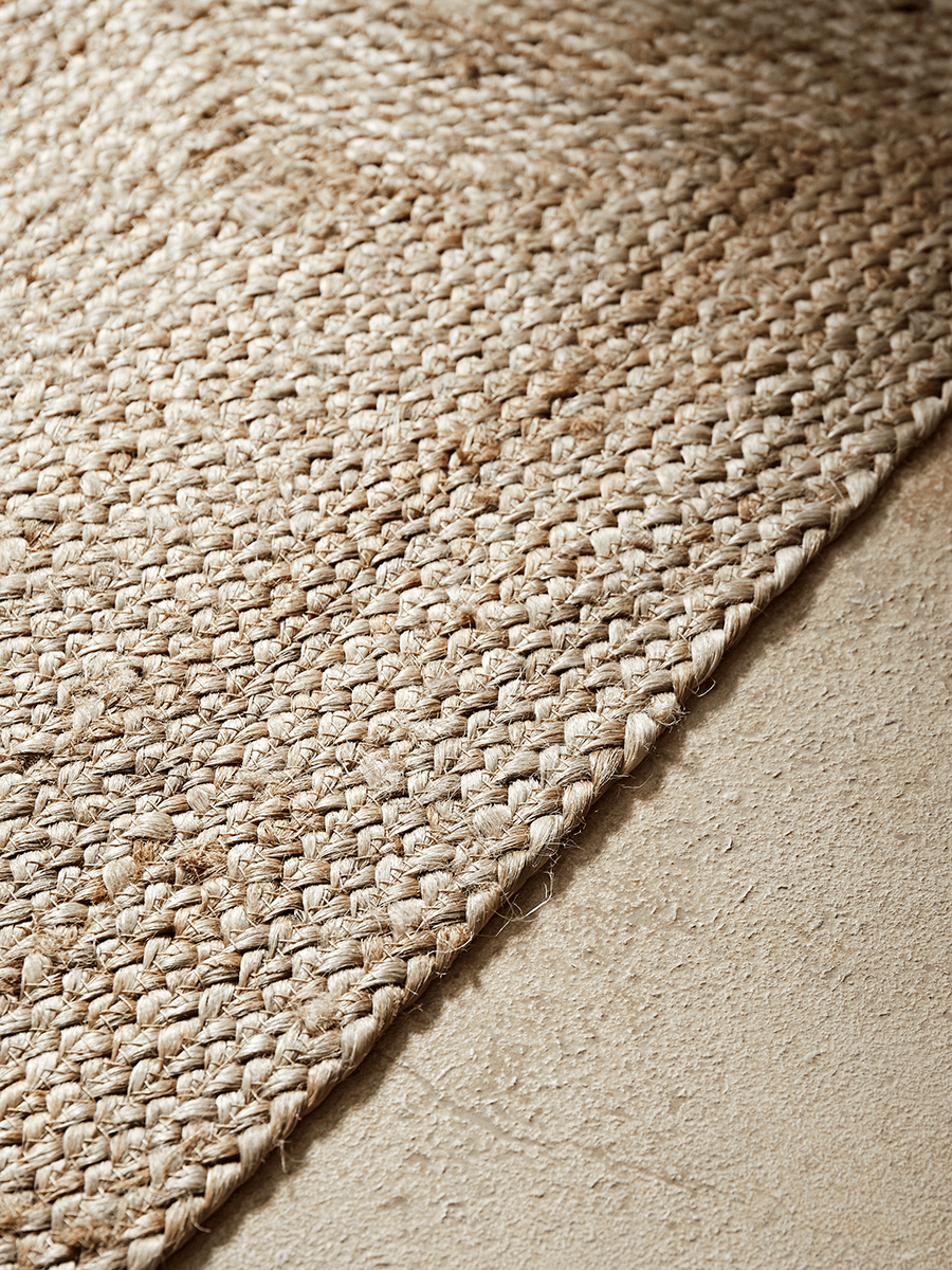 Product photograph of Braided Jute Doormat from Cox and Cox.