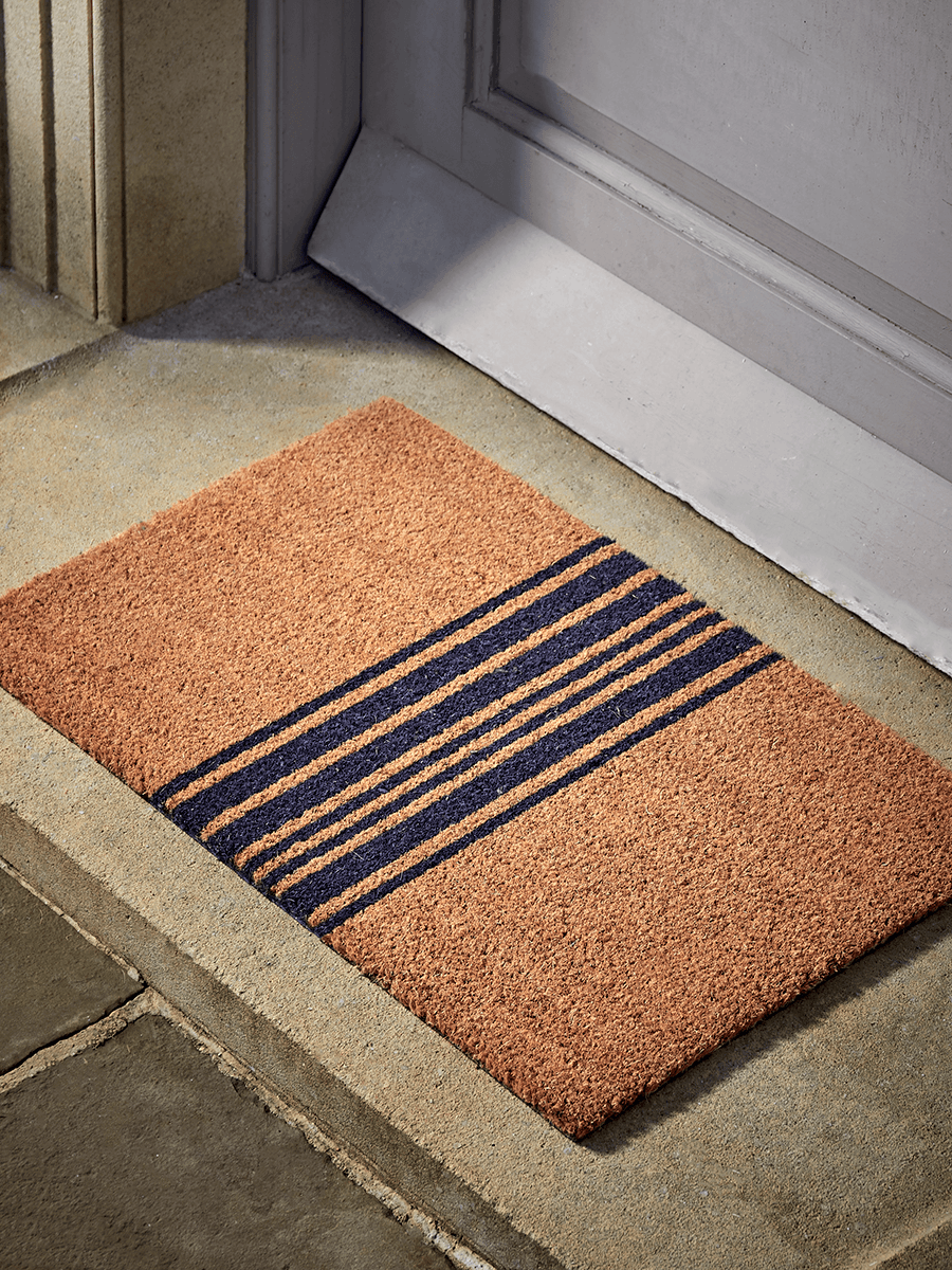 Photo of French stripe doormat