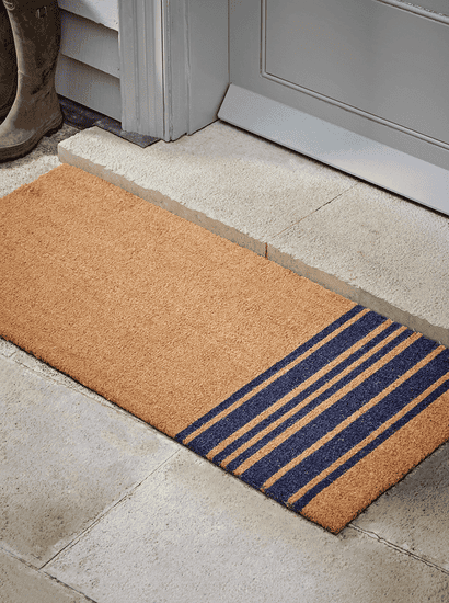 French Stripe Doormat - Double