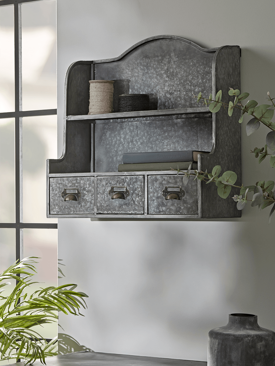 

Audrie Zinc Shelving Unit