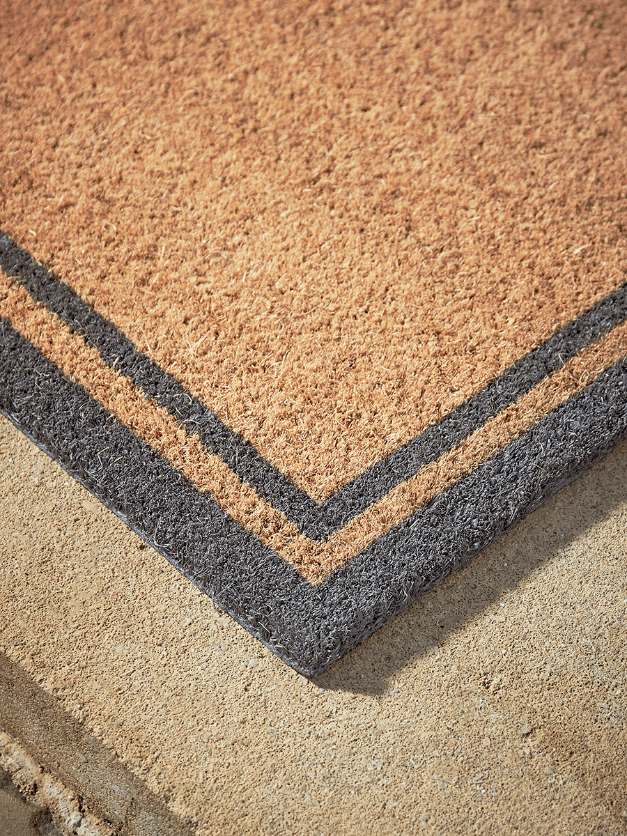 Product photograph of Border Doormat from Cox and Cox.