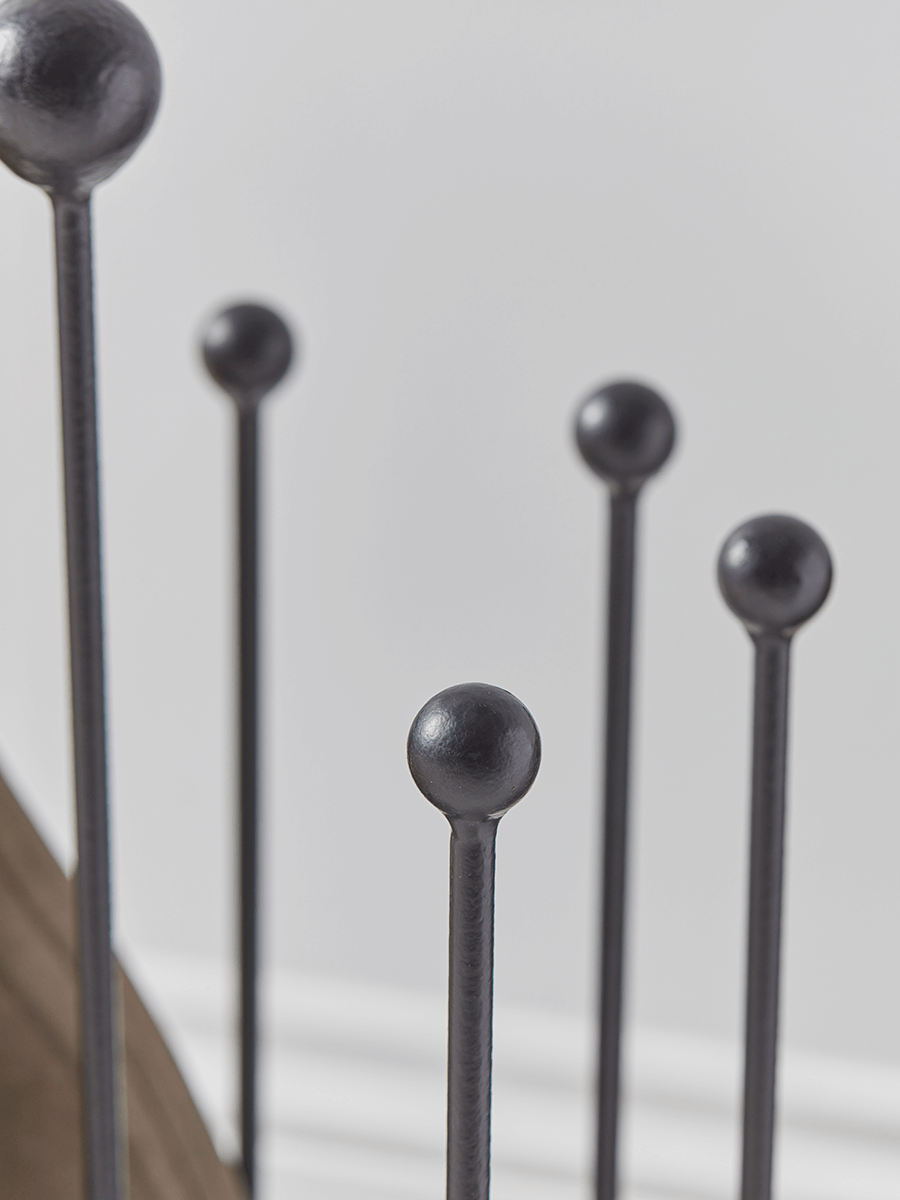 Four Pair Round Boot Rack