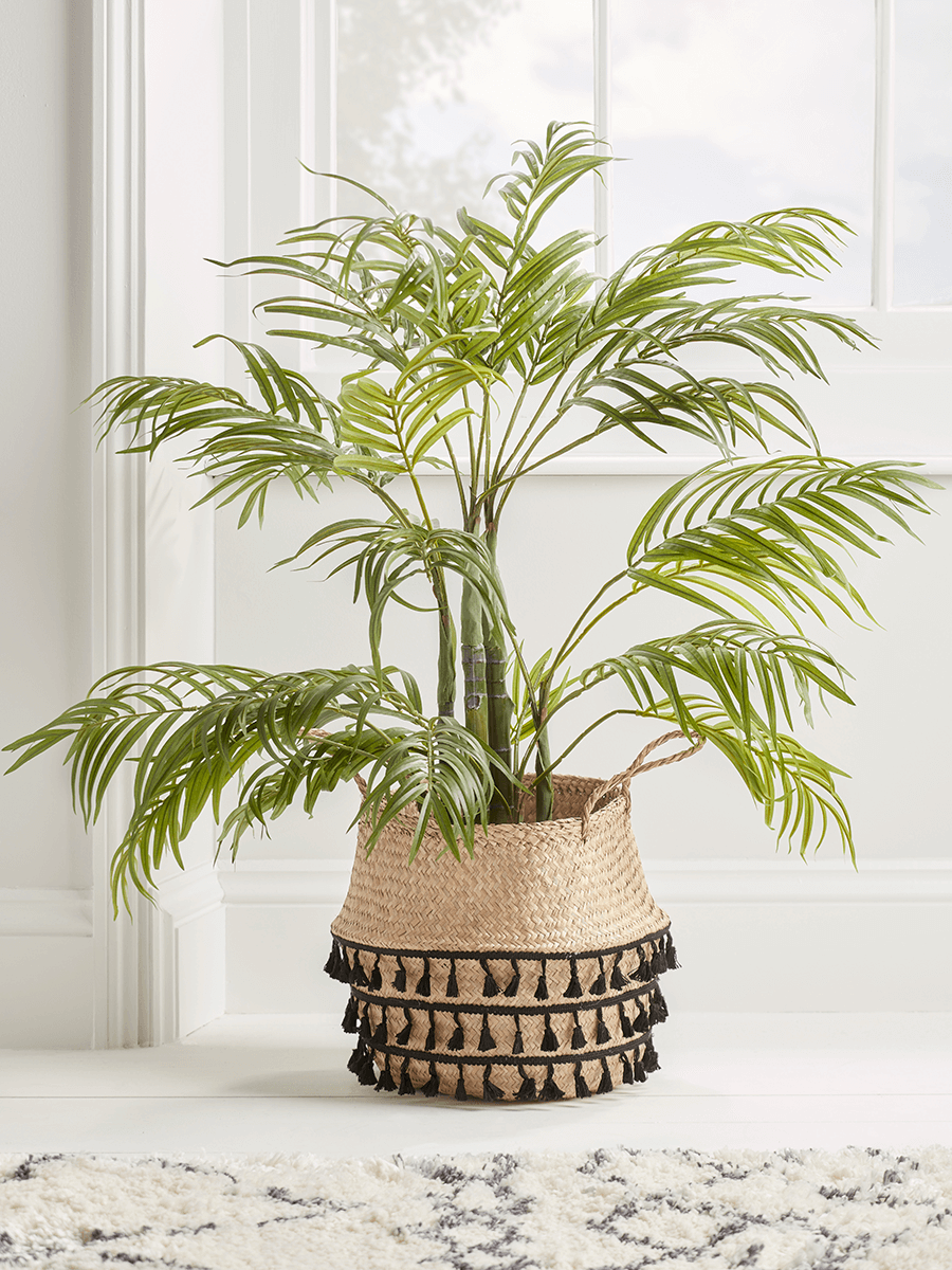 

NEW Tasselled Seagrass Storage Basket
