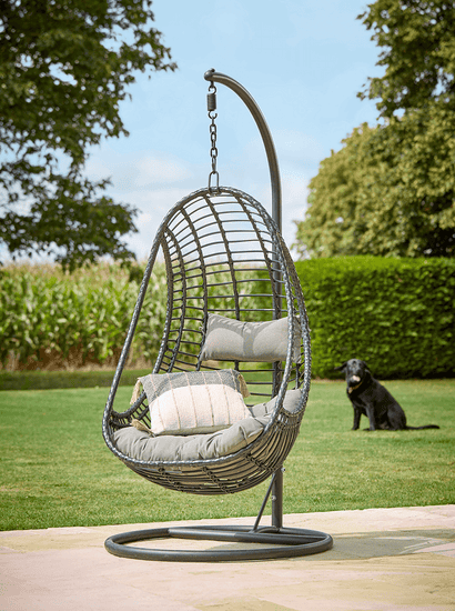 Slim Hanging Chair - Black