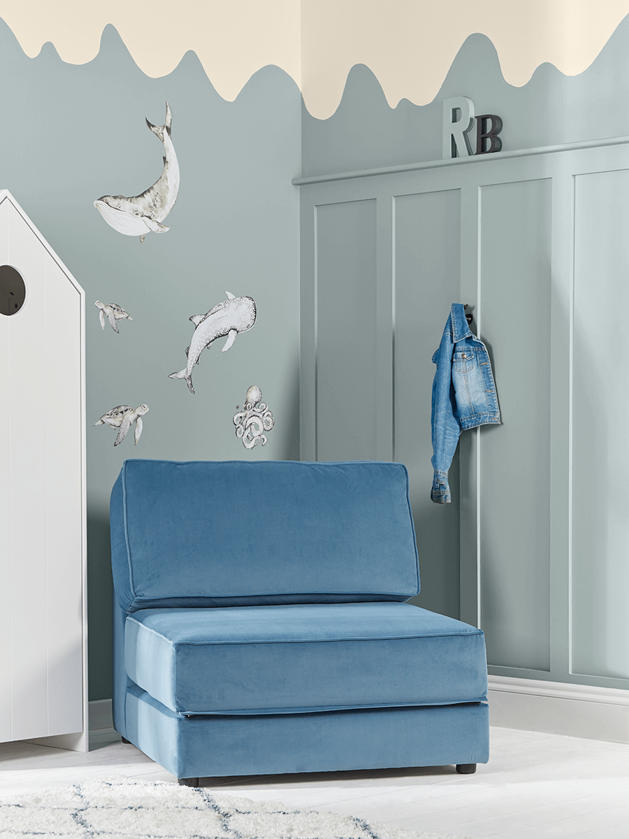 

Single Hideaway Bed - Soft Blue