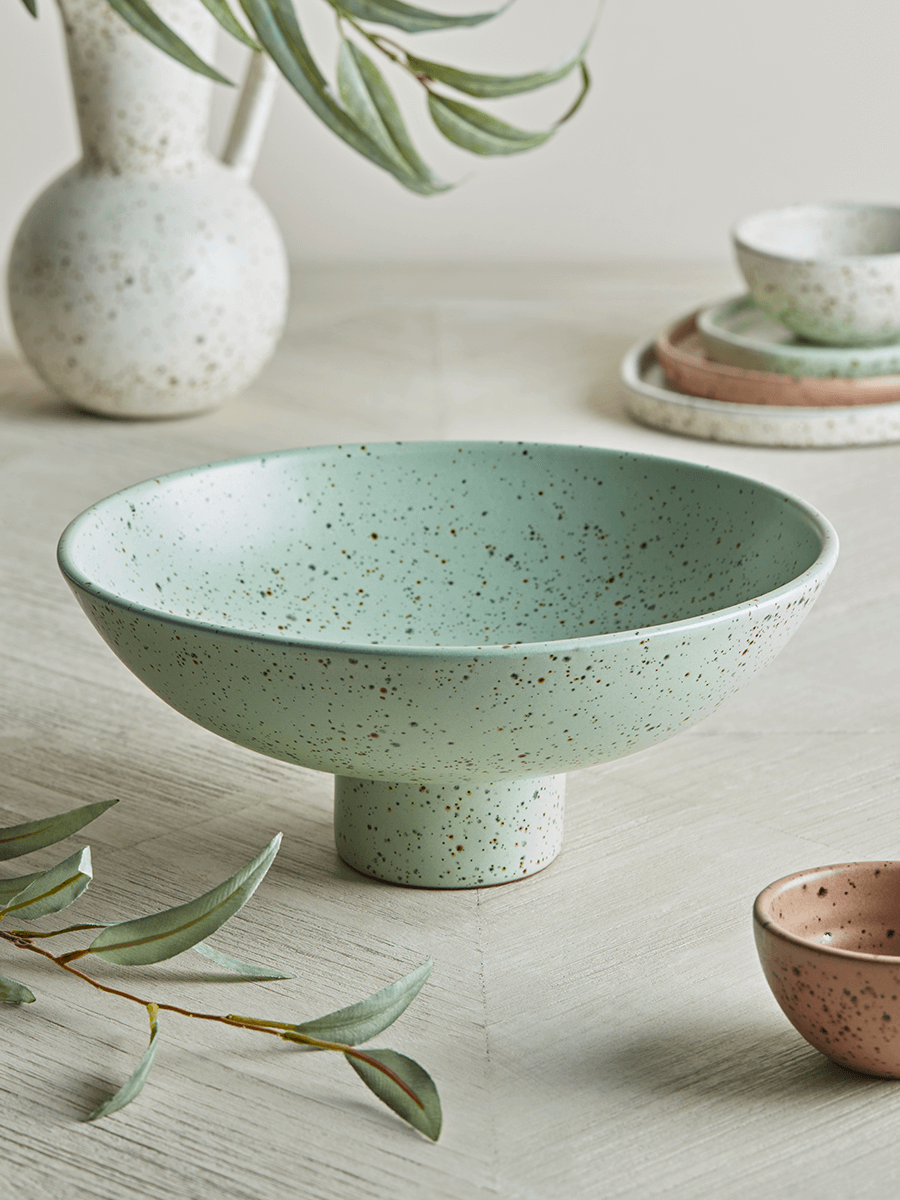 

NEW Speckled Serving Bowl